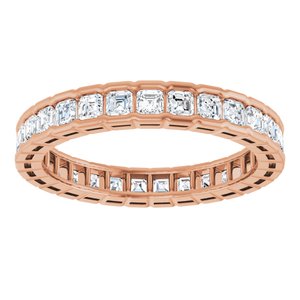 New Trends - Danuta - 14K Rose Gold 1 1/2 CTW Lab-Grown Diamond Eternity Band