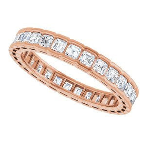 New Trends - Danuta - 14K Rose Gold 1 1/2 CTW Lab-Grown Diamond Eternity Band