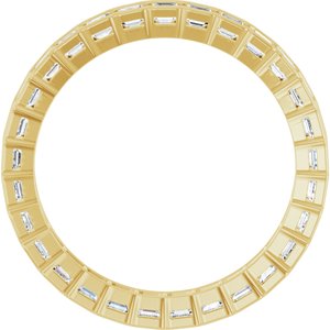 New Trends - Danuta - 14K Yellow Gold 1 1/2 CTW Lab-Grown Diamond Eternity Band