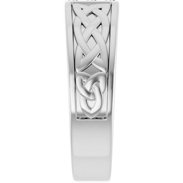 Platinum 1/5 CTW Natural Diamond Band