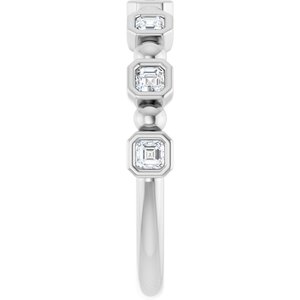 Platinum - Maribel - 1/3 CTW Natural Diamond Anniversary Band