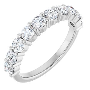 New Trends - Isadora - Platinum 1 CTW Lab-Grown Diamond Anniversary Band