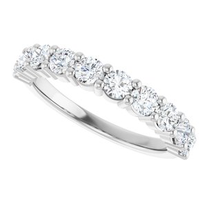 New Trends - Isadora - Platinum 1 CTW Lab-Grown Diamond Anniversary Band