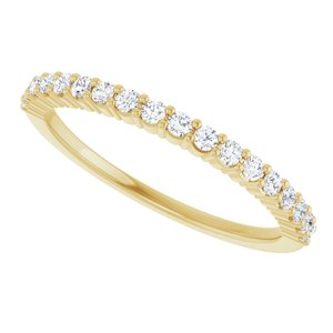 New Trends - Isadora - 14K Yellow Gold 1/4 CTW Lab-Grown Diamond Anniversary Band