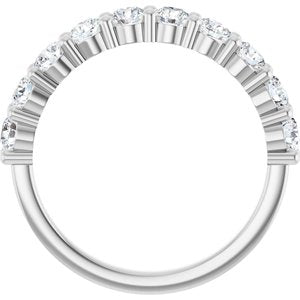 New Trends - Isadora - Platinum 1 CTW Lab-Grown Diamond Anniversary Band