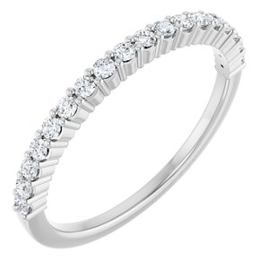 New Trends - Isadora - 14K White Gold 1/4 CTW Lab-Grown Diamond Anniversary Band