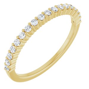 New Trends - Isadora - 14K Yellow Gold 1/4 CTW Lab-Grown Diamond Anniversary Band