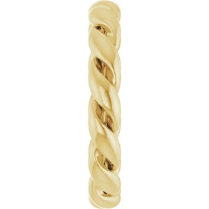 Classic - Dolores - 14K Yellow Gold 2.8 mm Rope Band Size 4