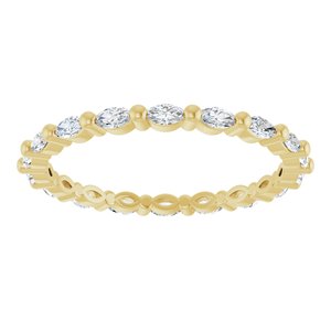 New Trends - Marisol - 14K Yellow Gold 5/8 CTW Lab-Grown Diamond Eternity Band