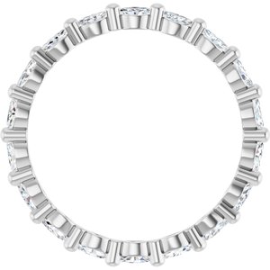 New Trends - Marisol - Platinum 5/8 CTW Lab-Grown Diamond Eternity Band