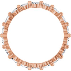 New Trends - Marisol - 14K Rose Gold 5/8 CTW Lab-Grown Diamond Eternity Band