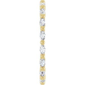 New Trends - Marisol - 14K Yellow Gold 5/8 CTW Lab-Grown Diamond Eternity Band