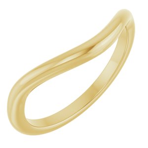 Unique - Autumn - 14K Yellow Gold 1.9 mm Contour Band