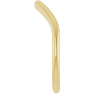 Unique - Autumn - 14K Yellow Gold 1.9 mm Contour Band