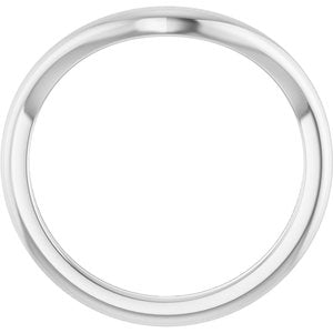 Unique - Autumn - 14K White Gold 1.9 mm Contour Band