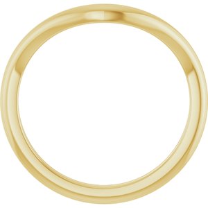 Unique - Autumn - 14K Yellow Gold 1.9 mm Contour Band