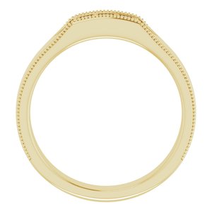 Unique - Grayson - 14K Yellow Gold 1/5 CTW Natural Diamond Band