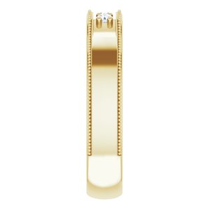 Unique - Grayson - 14K Yellow Gold 1/5 CTW Natural Diamond Band