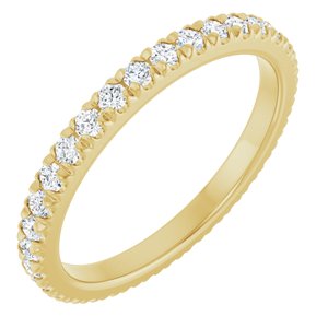Eternity Rings - Rosalina - 14K Yellow Gold