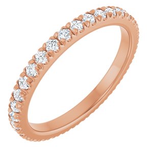 Eternity Rings - Rosalina - 14K Rose Gold