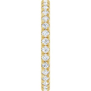 Eternity Rings - Rosalina - 14K Yellow Gold