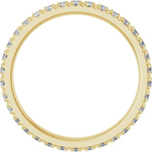 Eternity Rings - Rosalina - 14K Yellow Gold