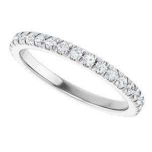 Eternity Rings - Rosalina - Platinum
