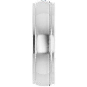 Matte - Arlo - 14K White Gold .03 CT Natural Diamond Band